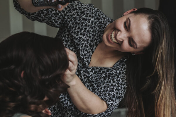 Getting ready der Braut mit Helena im Absalonshorst