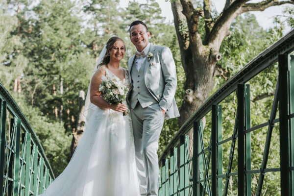 Hochzeitspaarshooting in Lüneburg an der Ilmenau